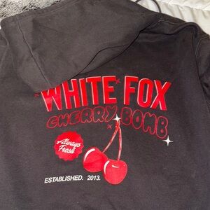 White Fox Boutique Black Cherry Bomb Hoodie